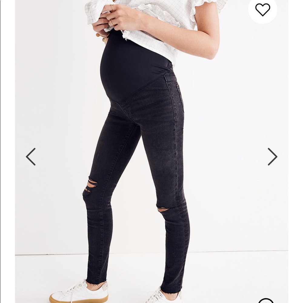 Madewell Maternity Over-the-Belly Skinny Jeans